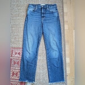 Emerson Fry Twin Doves Tower High Pencil Jeans in Indigo